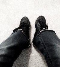 Buty na nogach